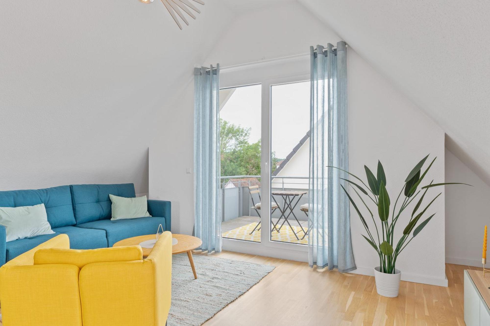 Design-Apartment - Kueche - Balkon - Tiefgarage Leinfelden-Echterdingen Kültér fotó